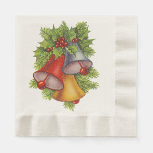 Christmas Bells Paper Napkins
