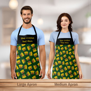 Christmas Bells Pattern Apron
