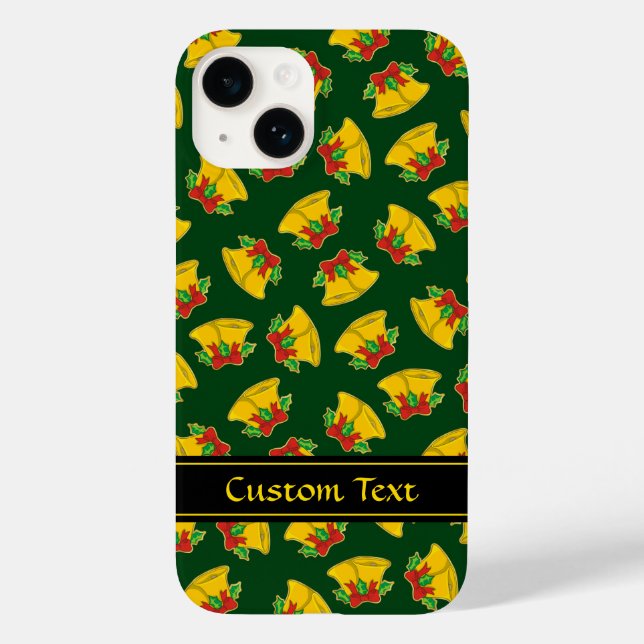 Christmas Bells Pattern Case-Mate iPhone Case (Back)