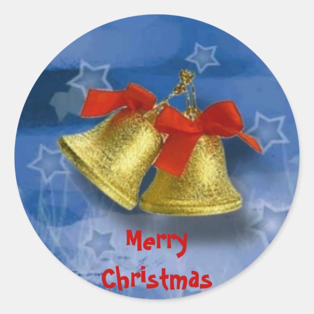 Christmas Bells Sticker (Front)