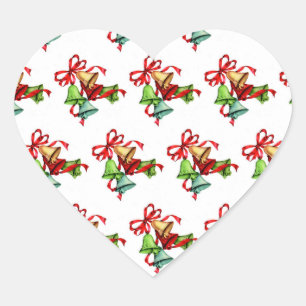 christmas bells stickers