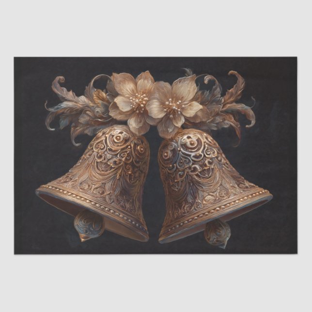 Christmas Bells Tissue Paper (Front)