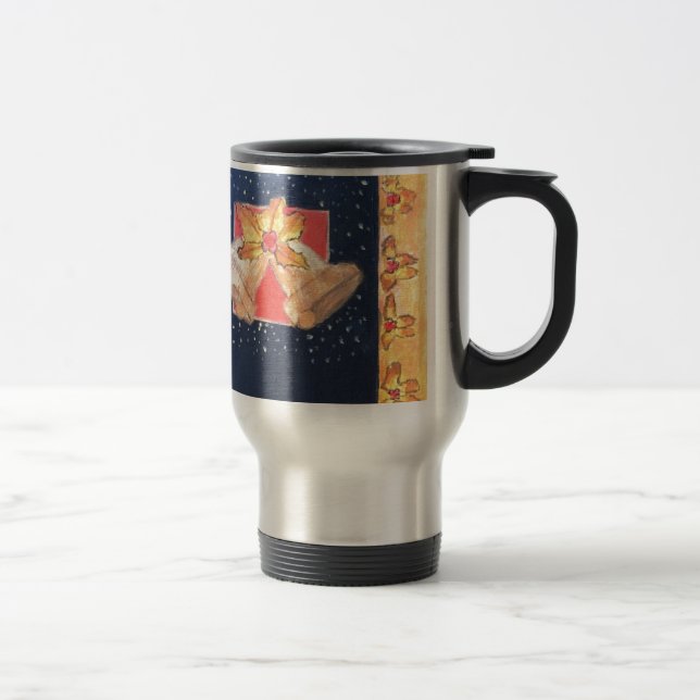 Christmas Bells Travel Mug (Right)