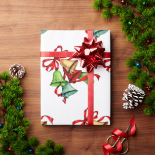 Christmas Bells Wrapping Paper