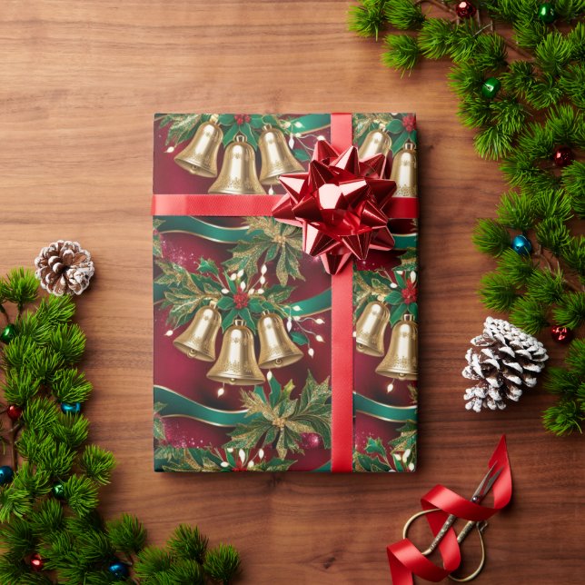 Christmas Bells Wrapping Paper (Holiday Gift)