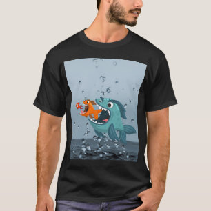 Christmas Belted Kingfisher T-Shirt