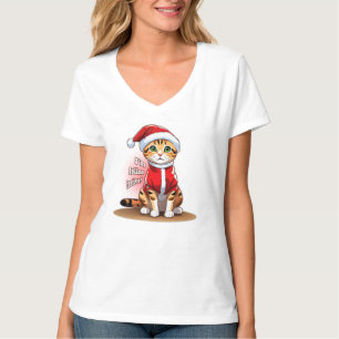 Christmas Bengal Cat CA1 (5/10) T-Shirt