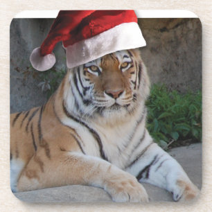 Christmas Bengal Tiger Coaster