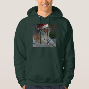 Christmas Bengal Tiger Hoodie