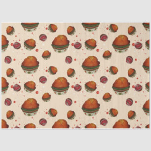Christmas Berries Design Series 12 Tissue Paper