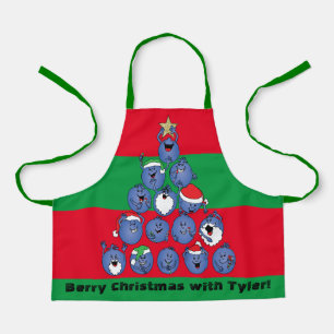 Christmas Berry Apron