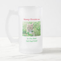 Christmas Best Cat Dad Ever Pet Photo