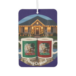 Christmas, Best Cat Ever , Cat Photo ,  Car Air Freshener