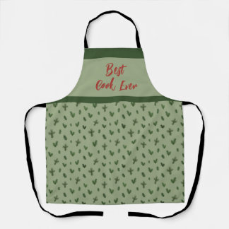  christmas best cook ever apron