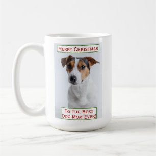 Christmas Best Dog Mum Ever Pet Photo Coffee Mug