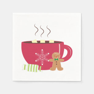 Christmas Beverage Napkin