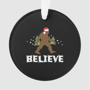 Christmas Bigfoot Sasquatch Xmas Apparel Funny Ornament