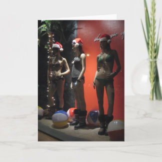 Christmas Bikinis & Boots Card
