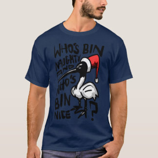 Christmas Bin Chicken T Shirt Australian Bin Chick