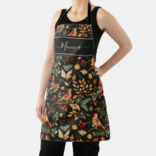 Christmas Bird Apron