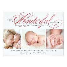 christmas birth announcements