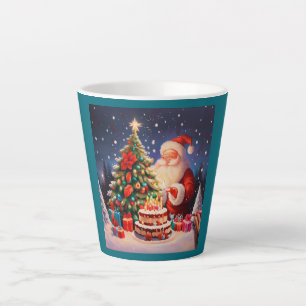 Christmas Birthday 10 Latte Mug