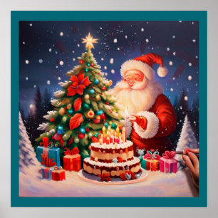 Christmas Birthday 10 Poster