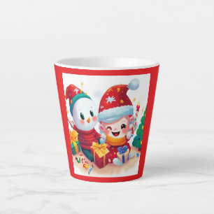 Christmas Birthday 5 Latte Mug