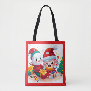 Christmas Birthday 5 Tote Bag