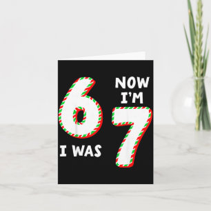 Christmas Birthday 6 To 7 Age Upgrade Candy 67 Mem Card