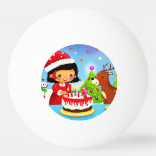 Christmas Birthday (7) Ping Pong Ball