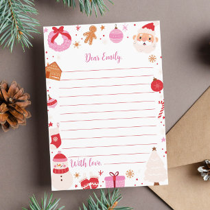 Christmas Birthday Capsule Note Message Card