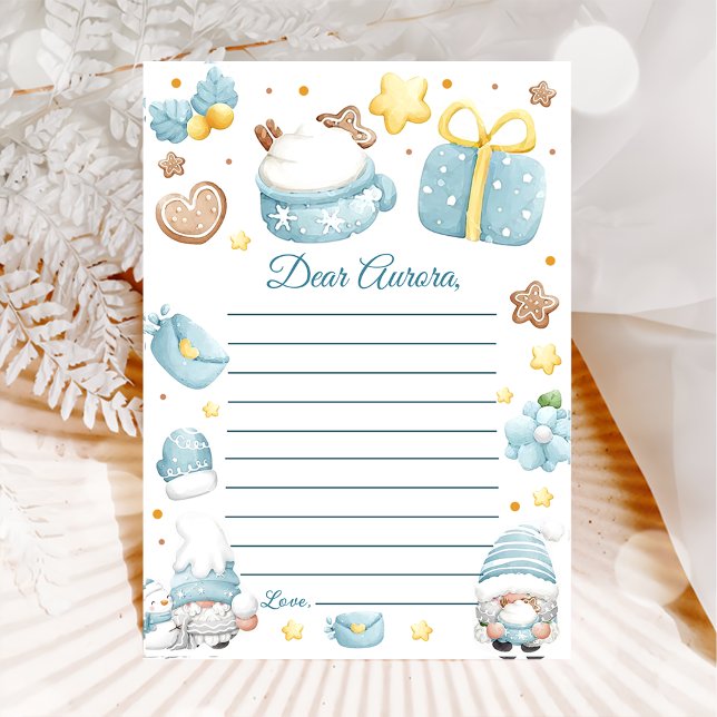 Christmas Birthday Capsule Note Message Card (Creator Uploaded)