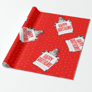 Christmas Birthday Gift Wrap