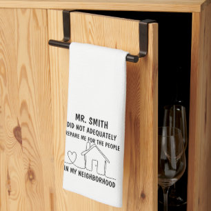 Christmas Birthday Gifts for Neighbors Hostess Tea Towel