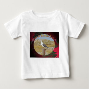 Christmas Black Backed Gull Christmas Caroling Baby T-Shirt