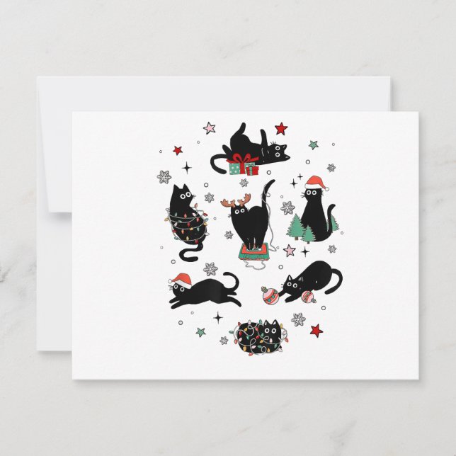 Christmas Black Cats (Front)