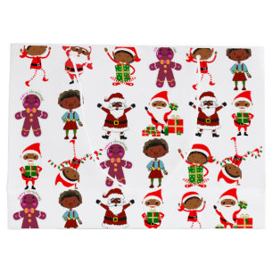 Christmas Black Gift Bag