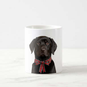 Christmas Black Lab Holiday Dog  Coffee Mug