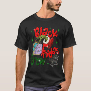 Christmas Black Shopng Family Funny Friday Shopng  T-Shirt