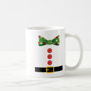 Christmas Black Tie Nye 2024 Dress Up Winter Neckt Coffee Mug