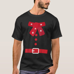 Christmas Black Tie NYE 2024 Dress Up Winter Neckt T-Shirt
