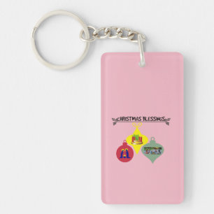 Christmas Blessing  Key Ring