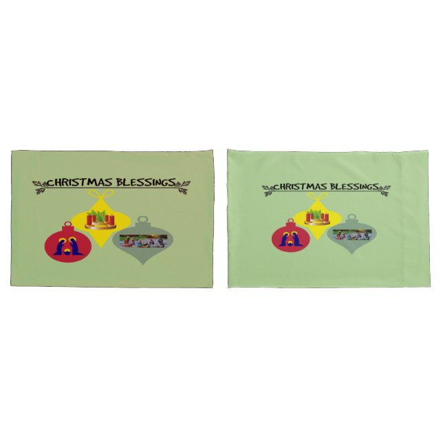 Christmas Blessing Pillowcase (Back-Set)