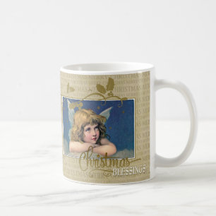 Christmas Blessings Angel Coffee Mug