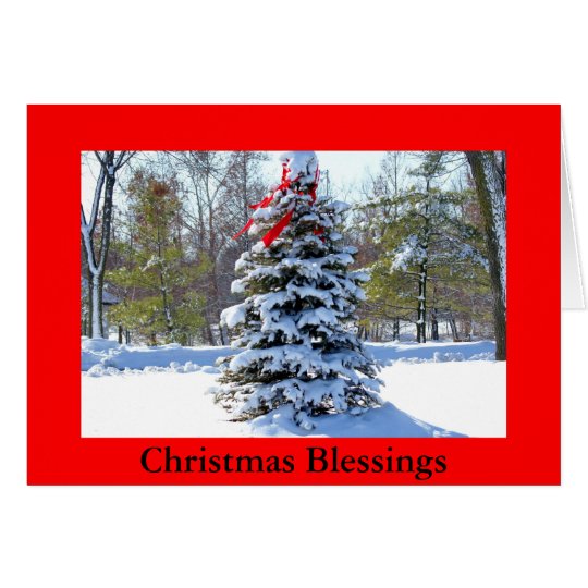 Christmas Blessings Card