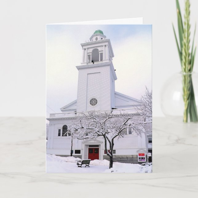 Christmas Blessings Holiday Card (Front)