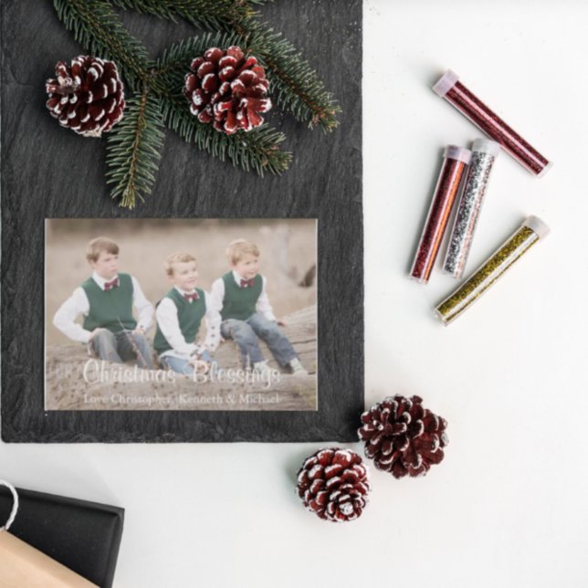 Christmas Blessings Holiday Card (Creator Uploaded)