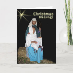 Christmas Blessings Holiday Card