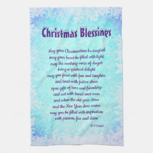 Christmas Blessings Kitchen Towels